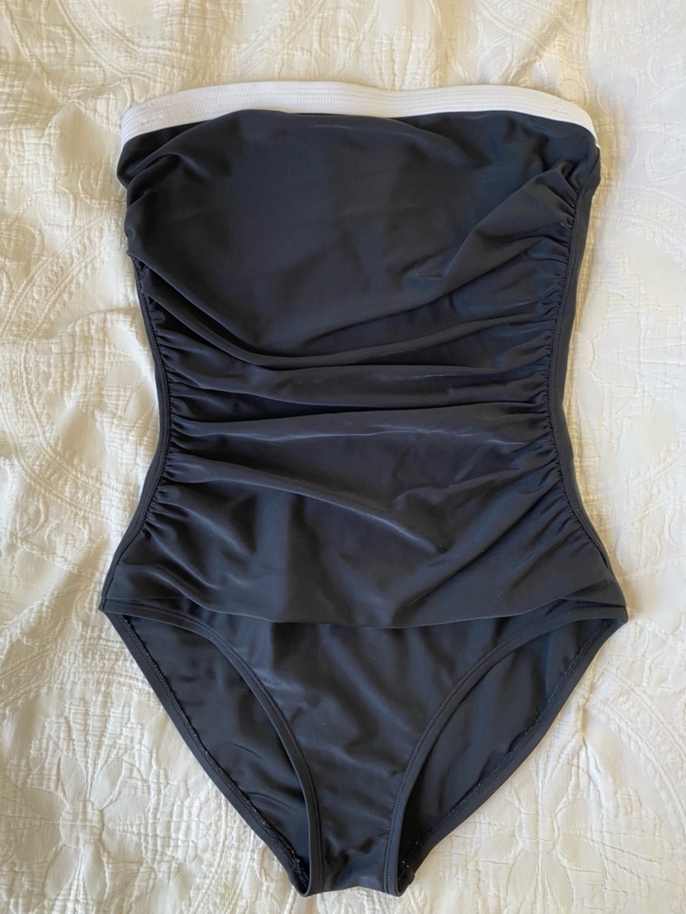 Tommy Bahama Black and White Swimwear One-Piece